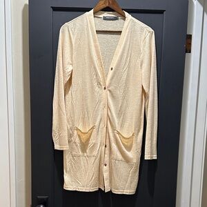 Merokeety Cream Knit Sweater
